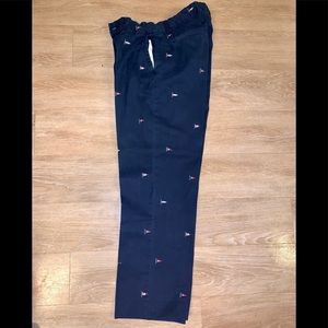 Polo Pants Navy with Flags 32/32